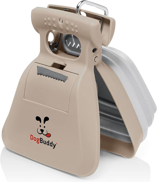 DogBuddy Pooper Scooper, Portable Dog Pooper Scooper, Poop Scooper by DogBuddy