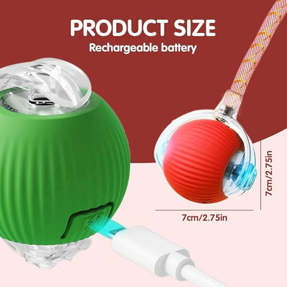2 PCS Interactive Cat Toy Rolling Ball - Image 2