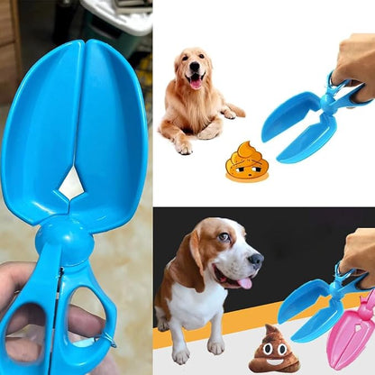 2 Pack Dog Pooper Scooper Mini Portable Pet Waste Poop Scissor Scoop Picker - Image 6
