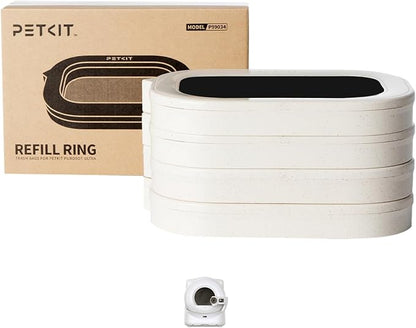 PETKIT Trash Bag Refill Rings for Purobot Ultra Auto-Packing Self-Cleaning Cat by PETKIT