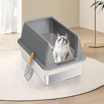 Stainless Steel Sifting Litter Box - Image 6