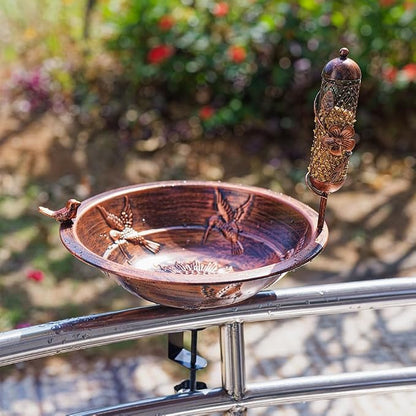 DREAMSOUL 13" Dia Deck Mounted Bird Bath - Image 7