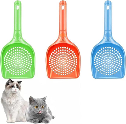 Cat Litter Scoop 3Pcs Cat Litter Scooper Long Handle Deep Shovel Cat Scooper by Eruinfang