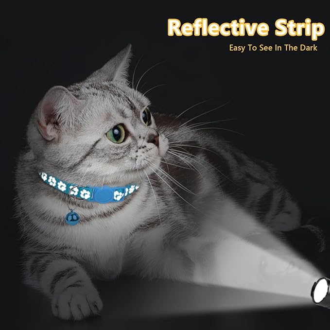 Taglory Reflective Cat Collar Breakaway - Image 3