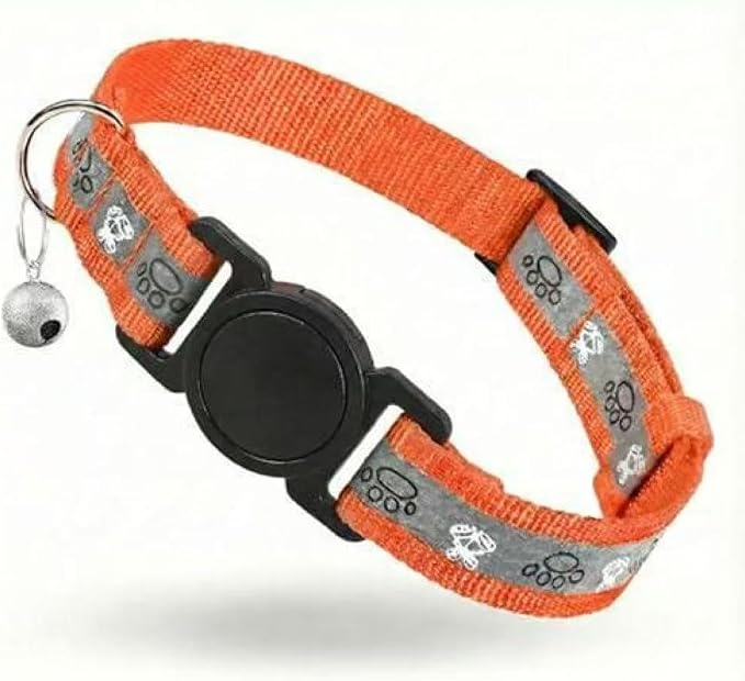 Cat Collar Breakaway, Reflective Kitten Collar by ODOKELE