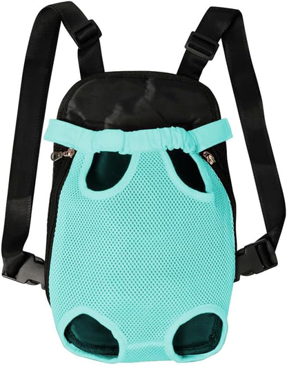 FEimaX Dog Carrier Backpack Pet Legs Out Front Cat Travel Bag, Adjustable Puppy - Image 2
