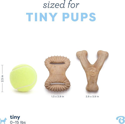 Benebone Puppy 2-Pack Dental Chew/Wishbone Real Chicken Tiny - Image 4
