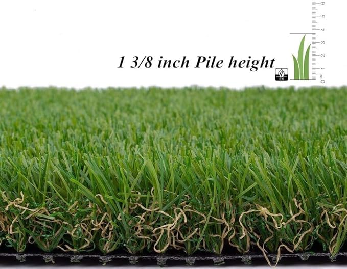 ALTRUISTIC Artificial Grass 9FTX37FT, Realistic Fake Grass Deluxe Turf - Image 2