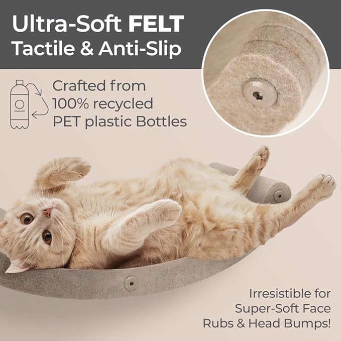 Wall Mounted Cat Shelves by Pryde Pets - Image 2