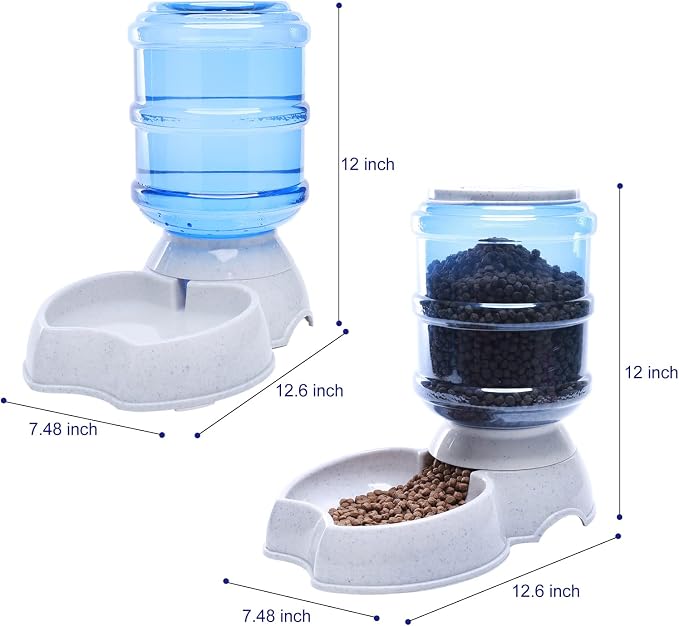 Pet Feeder and Water Food Dispenser Automatic Water Bowl - Image 5