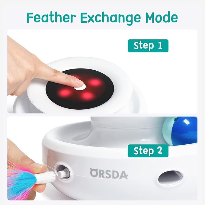 ORSDA Cat Toys 2-in-1 Interactive Cat Toys - Image 8
