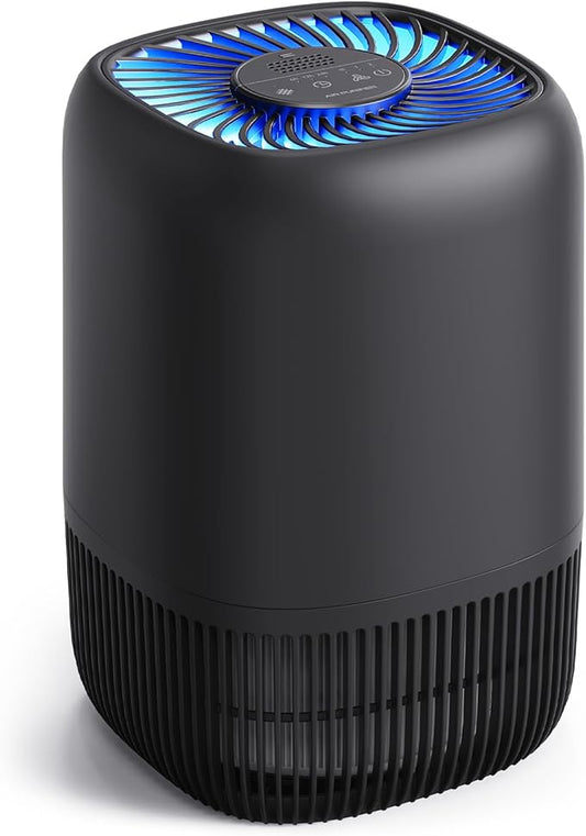 Air Purifiers for Office with H13 Quiet HEPA Filter Up to 1076 Ft² for Pet by VOOPNU