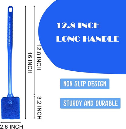 2PCS Fish Tank Cleaning Tools, Aquarium Double Sided Sponge Brush, Fish Tank - Image 2