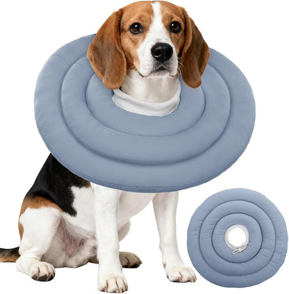 IDOMIK Dog Recovery Collar, Waterproof Soft Dog Cone After Surgery, Comfy by IDOMIK