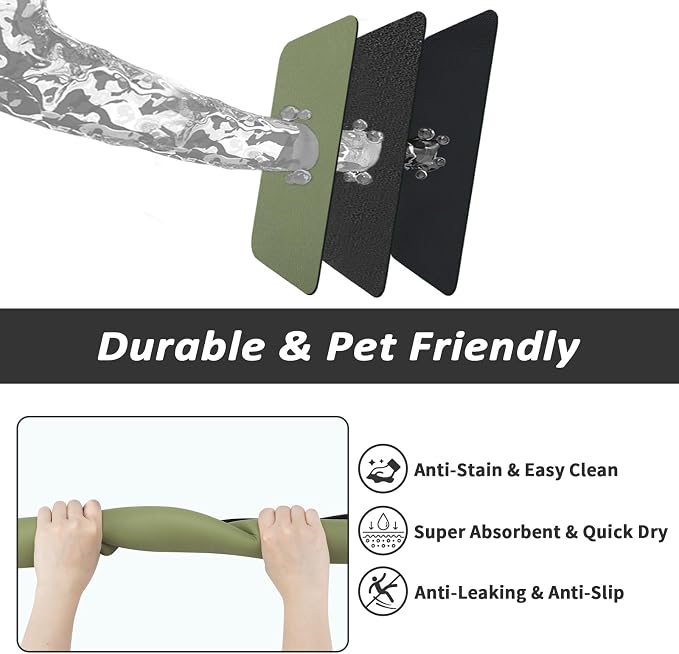 Dog Food Mat - Absorbent Cat Mat - Image 6