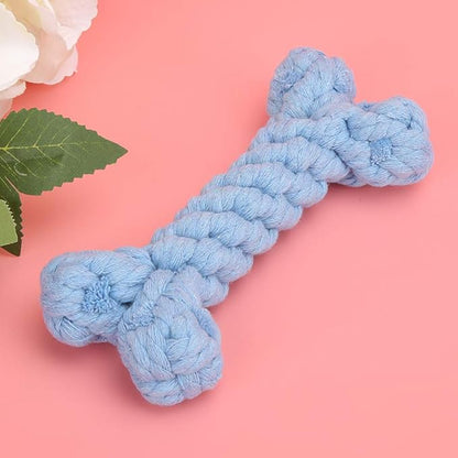 Pet Cotton Rope Biting Chewing Molar Toy, Cartoon Animal Shape & Pure Manual - Image 5