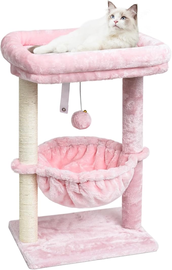 SYANDLVY Small Cat Tree for Indoor Cats, Activity Cat Tower by SYANDLVY