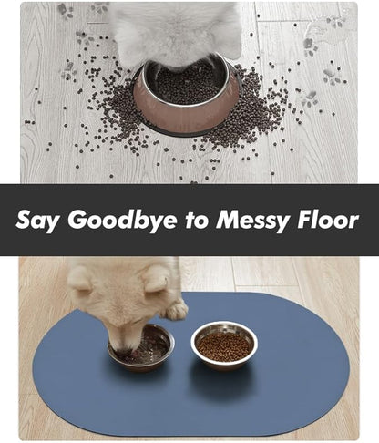 Absorbent Dog Food Mat-Dog Cat Mat - Image 3