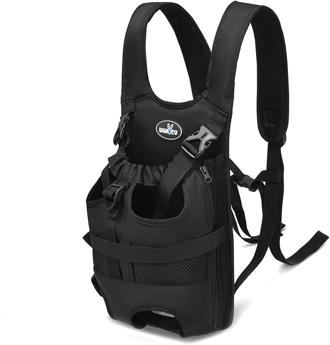 Dog Front Carrier Backpacks for Small Dogs, Legs Out Pet Carrier Sling Backpack by Petshome