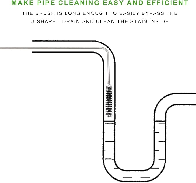 CiaraQ Bottle Cleaning Brushes, 8 Inch Nylon Tube Brush Set & A Flexible Long - Image 6