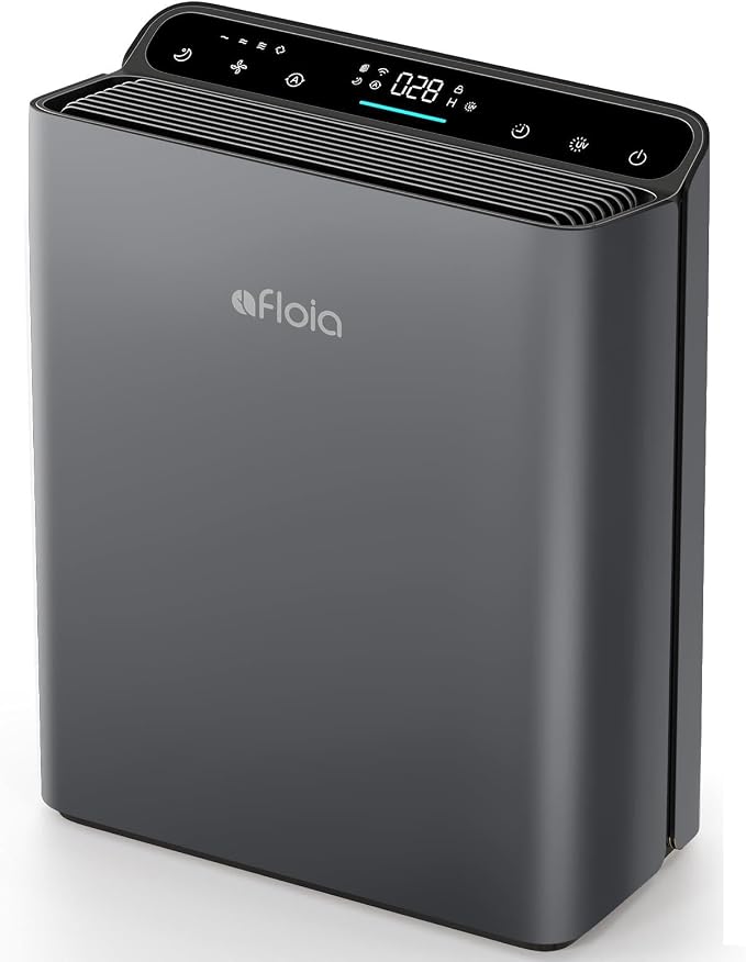 Air Purifier for Home Bedroom Large Room Up to 2000Ft², Smart APP&Voice Control by Afloia