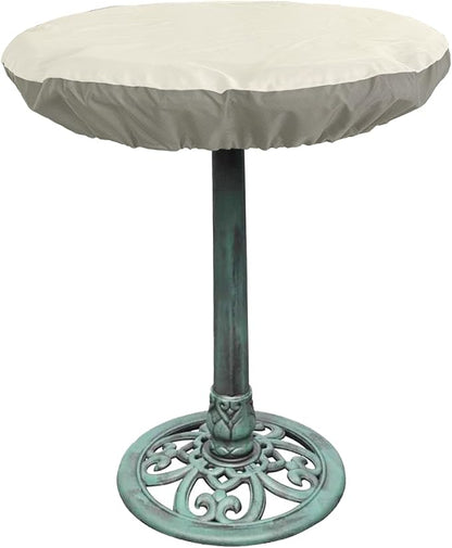 Bitubi Bird Bath Cover for 24" to 30" Diameter Bowl, Heavy Duty Waterproof 600D by PatioFurnitureCovers