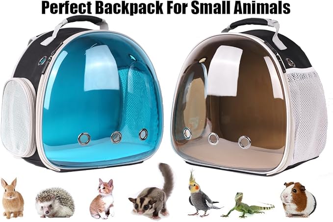 Portable Guinea Pig Backpack, Polarized Bubble Backpack - Image 4