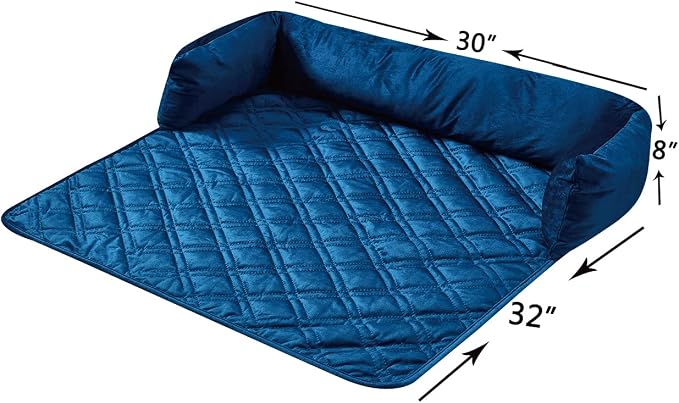 Brilliant Sunshine Premium Calming Dog Bed Mat, Silky Velvet, Removable - Image 4