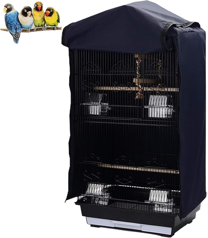 QBLEEV Birdcage Covers, Parrot Large Cage Cover Shade, Pet Universal Blackout by QBLEEV