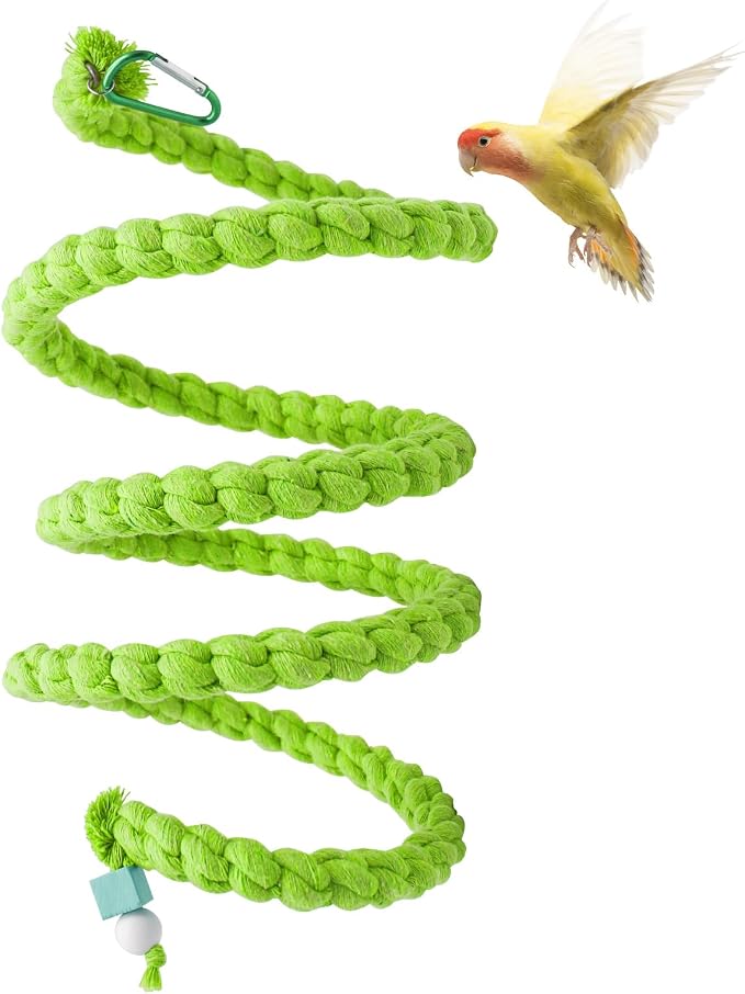 Spiral Rope Perch & Swing by Dnoifne