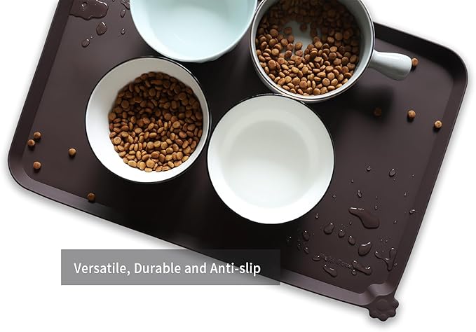 Hoki Found L Silicone Non Slip Pet Dog Cat Bowl Mats - Image 4