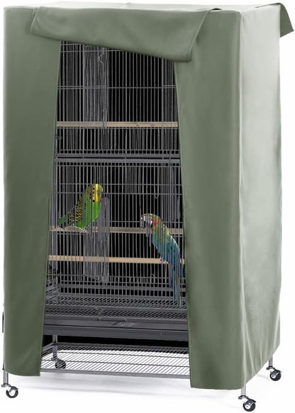 PONY DANCE Pets Product Universial Birdcage Cover Blackout & Breathable by PONYDANCE