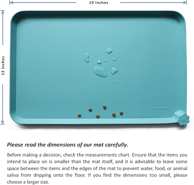 Hoki Found Silicone Pet Food Mats Tray - Image 5