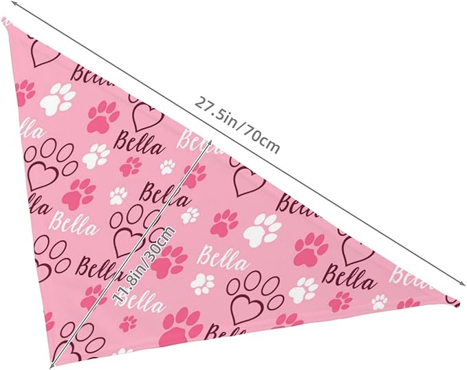 Custom Pet Scarf Personalized Dog Bandana - Image 6