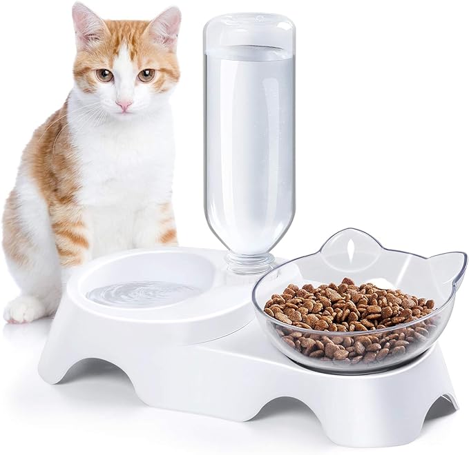 MILIFUN Double Dog Cat Bowls by Milifunpets