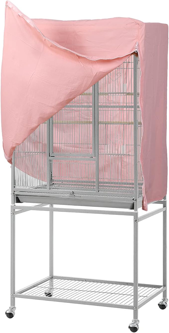 QBLEEV Birdcage Covers, Breathable Parrot Cage Cover Shade, Universal Blackout by QBLEEV