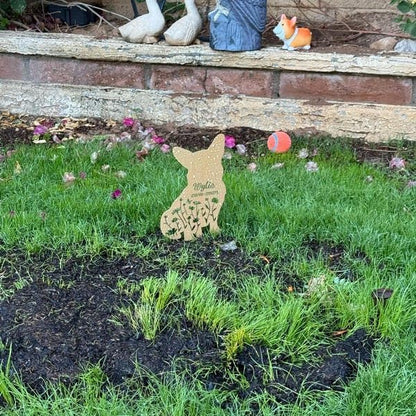 Custom Metal Chihuahua Memorial Stake, Chihuahua Grave Marker, Personalized Dog - Image 6