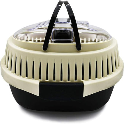 Black Travel Small Animals Hamster Hedgehog Guinea Pig Cage Carrier - Image 2
