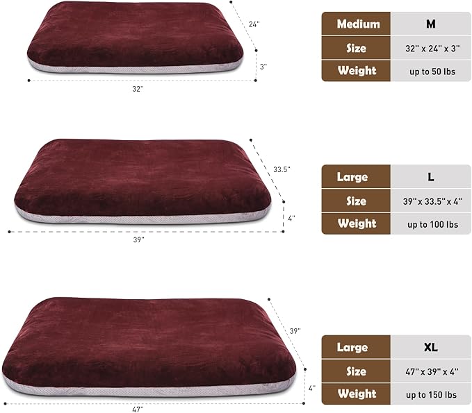Magic Dog Super Soft Large Dog Bed, 39 Inches Orthopedic Foam Pet Beds - Image 7
