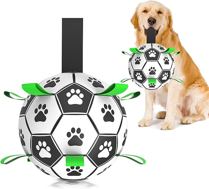 Amasiver Dog Soccer Ball Toys by Amasiver