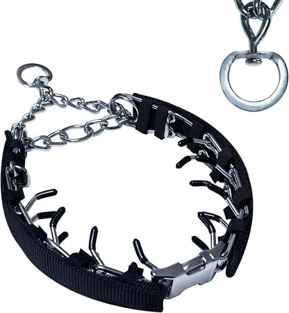Prong Training Collar for Dogs, Rotating Ring Welding, Adjustable Dog Training by HAESINPAfunwithfashion