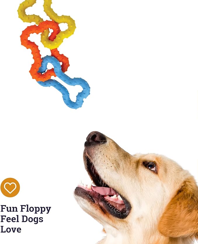 Petstages Mini Bone Tug Puppy Chew Toy - Image 3