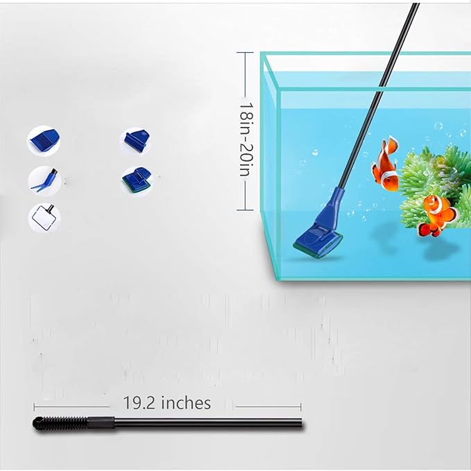 Aquarium Cleaning Tools Kit 5 in 1 Function - Image 4