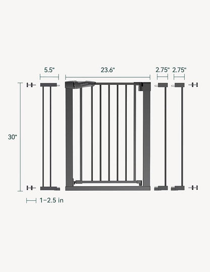Babelio Baby Gate for Doorways and Stairs, 26-40" Auto Close Dog Gate, - Image 7