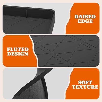 Extra Large Silicone Cat Litter Mats, Non-Slip Kitty Litter Mat - Image 5