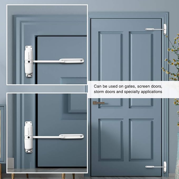 Safety Spring Door Closers, Adjustable Closing Door Hinge, Automatic Stopper - Image 7