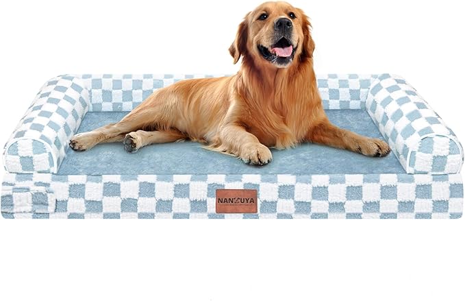 Large Dog Bed Orthopedic Washable: Beds Bolster XL Bed Big XLarge Dogs Egg by Nanuya