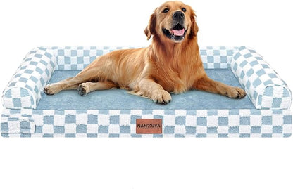 Large Dog Bed Orthopedic Washable: Beds Bolster XL Bed Big XLarge Dogs Egg by Nanuya