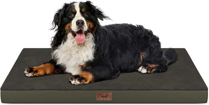 Orthopedic Dog Crate Bed for Extra Large Dogs, XXL Waterproof Comfort Pet Bed by TailStories