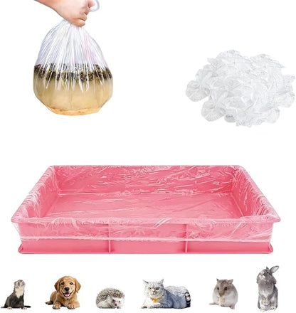Disposable Cage Liners 50PCS, Plastic Litter Liner Bag by Unknown